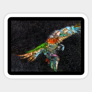 Macaw 1 Sticker